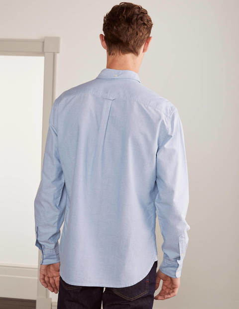 Slim Fit Oxford Shirt - Blue Slim Fit Oxford Shirt - Blue