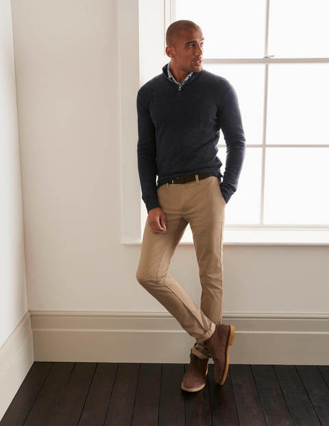 Cashmere Half-Zip - Dark Grey Melange Cashmere Half-Zip - Dark Grey Melange