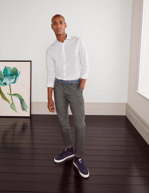 Poplin Cutaway Collar Shirt - White Poplin Cutaway Collar Shirt - White