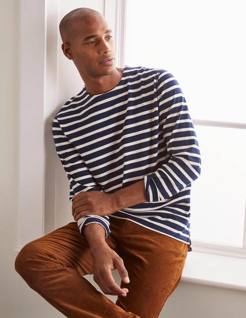 Midweight Chichester Mariner - Navy/Ecru Stripe Midweight Chichester Mariner - Navy/Ecru Stripe