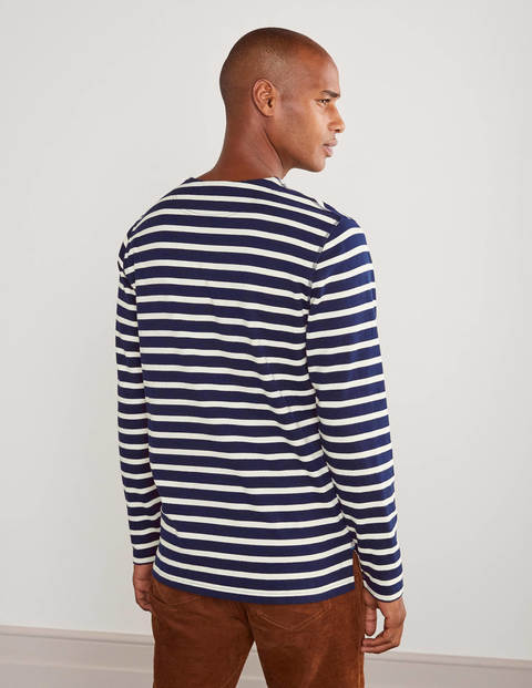 Midweight Chichester Mariner - Navy/Ecru Stripe Midweight Chichester Mariner - Navy/Ecru Stripe