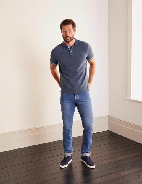 Piqué-Poloshirt - London Grau Piqué-Poloshirt - London Grau