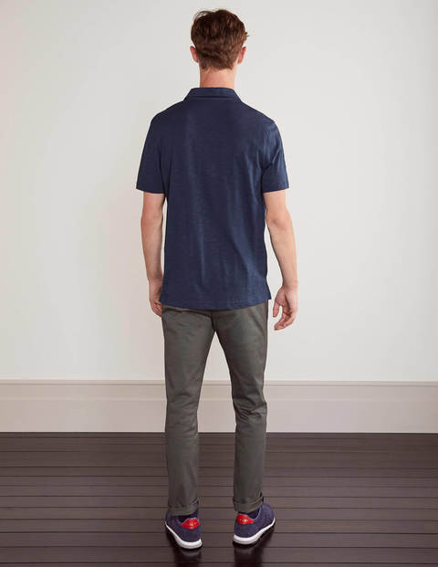 Slub Polo - College Navy Slub Polo - College Navy