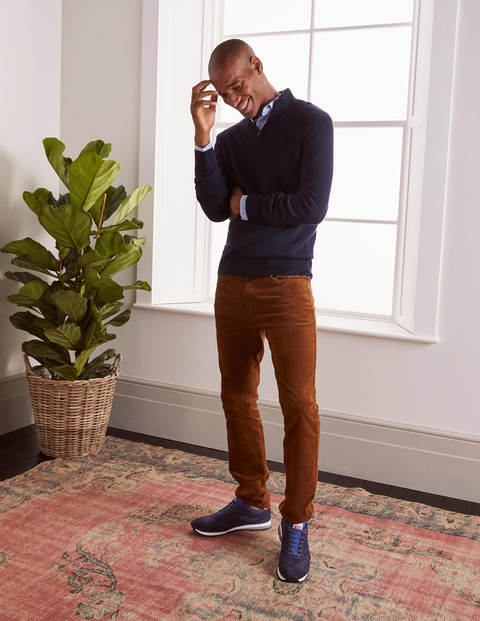 Lambswool Half-Zip - Navy Lambswool Half-Zip - Navy