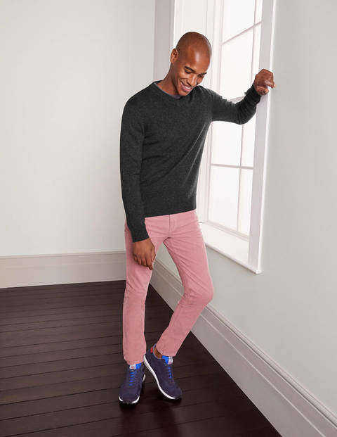 Lambswool V-neck - Charcoal Melange Lambswool V-neck - Charcoal Melange