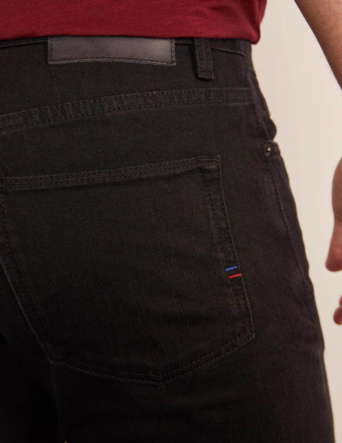 Straight Leg Jeans - Black Straight Leg Jeans - Black
