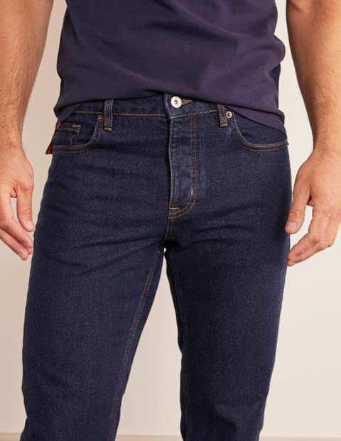 Jeans mit geradem Bein - Denim, Dunkle Waschung Jeans mit geradem Bein - Denim, Dunkle Waschung