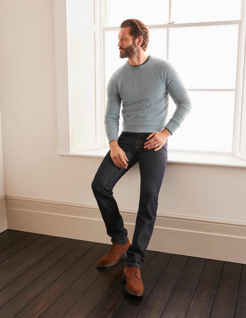 Slim Leg Jeans - Dark Rinse Denim Slim Leg Jeans - Dark Rinse Denim