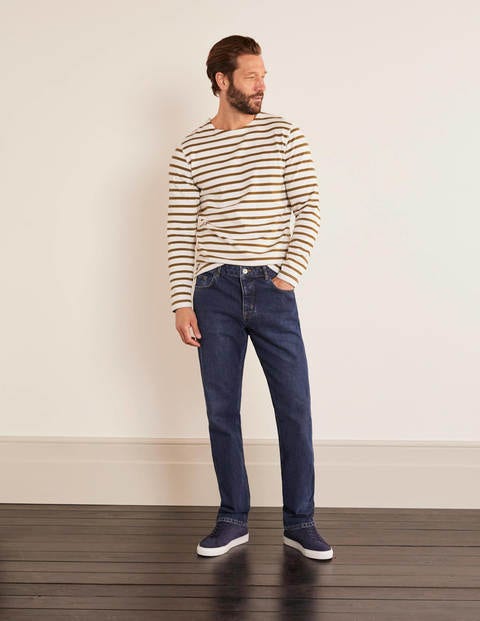 Jeans mit schmalem Bein - Denim, Mittlere Waschung Jeans mit schmalem Bein - Denim, Mittlere Waschung