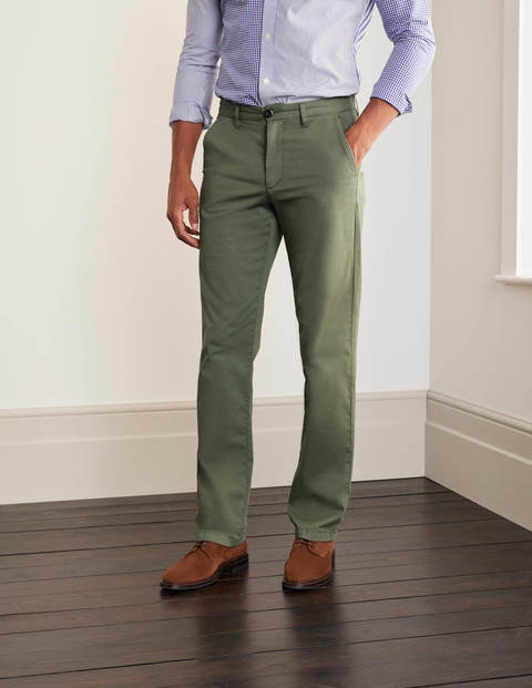 Leichte Chino-Hose - Dezentes Khaki Leichte Chino-Hose - Dezentes Khaki