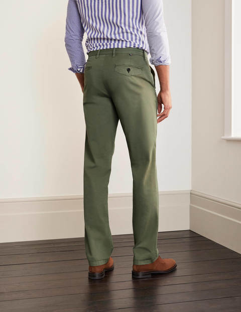 Leichte Chino-Hose - Dezentes Khaki Leichte Chino-Hose - Dezentes Khaki