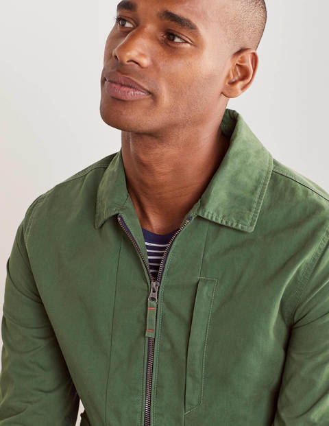Hexham Zip Jacket - Broccoli Hexham Zip Jacket - Broccoli