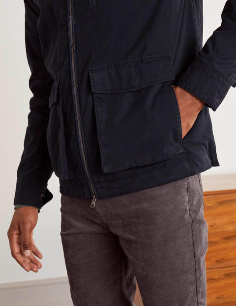 Hexham Jacke mit Reißverschluss - Navy Hexham Jacke mit Reißverschluss - Navy
