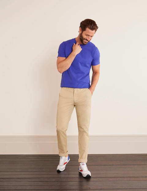 Lightweight Slim Chinos - Stone Lightweight Slim Chinos - Stone