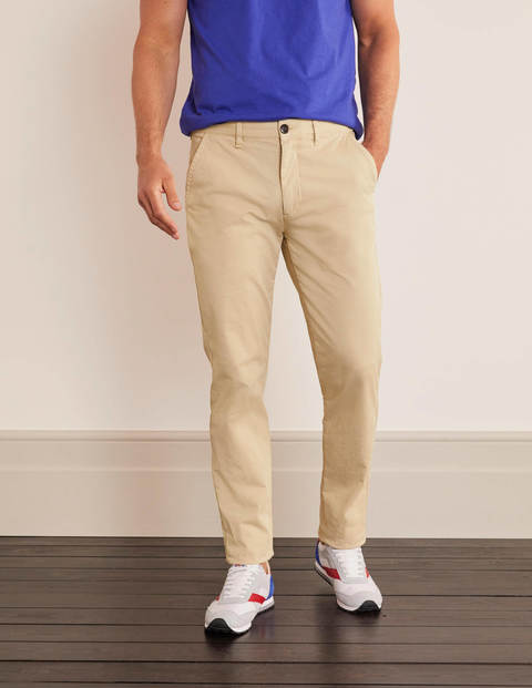 Lightweight Slim Chinos - Stone Lightweight Slim Chinos - Stone