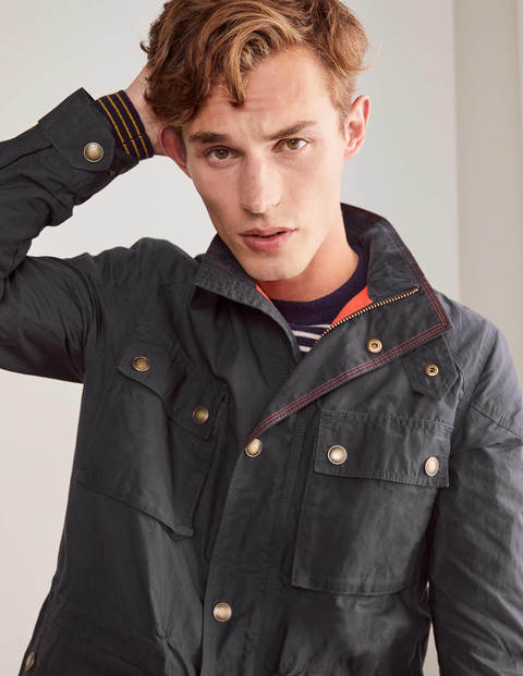 Albury Gewachste Jacke - Vulkangrau Albury Gewachste Jacke - Vulkangrau