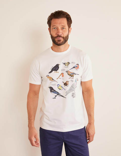 T-Shirt mit Motiv - Vögel T-Shirt mit Motiv - Vögel