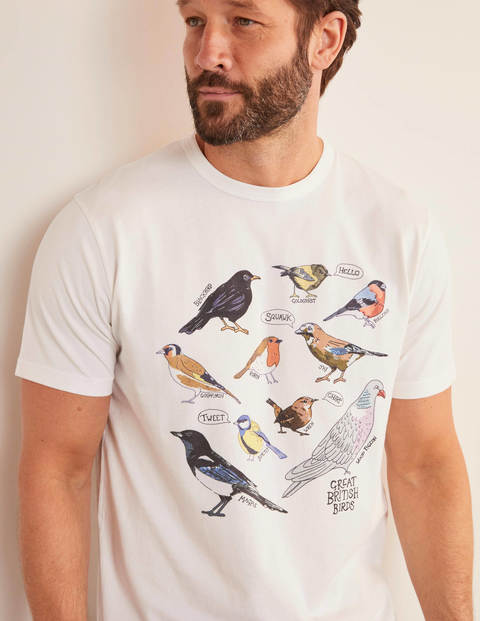 T-Shirt mit Motiv - Vögel T-Shirt mit Motiv - Vögel