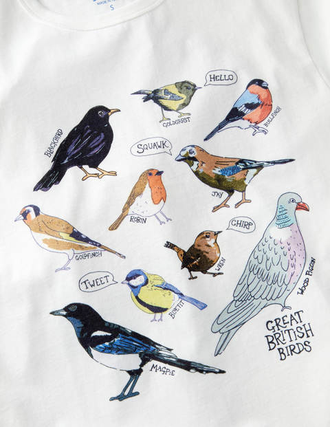 T-Shirt mit Motiv - Vögel T-Shirt mit Motiv - Vögel