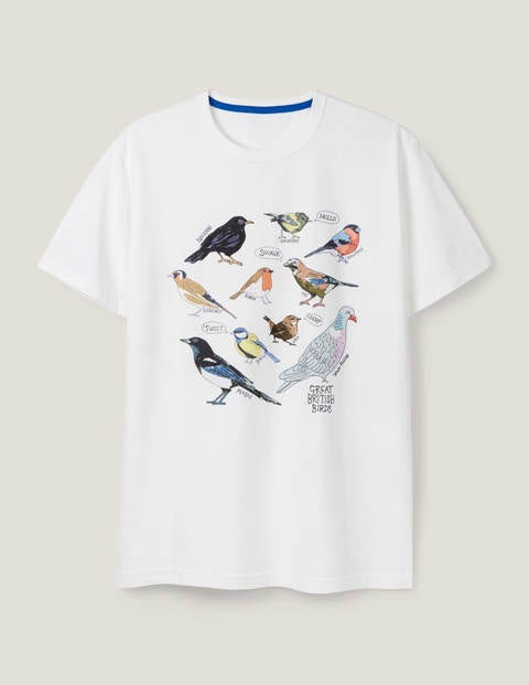 T-Shirt mit Motiv - Vögel T-Shirt mit Motiv - Vögel