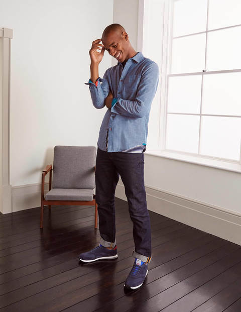 Doublecloth Shirt - Chambray Blues Doublecloth Shirt - Chambray Blues