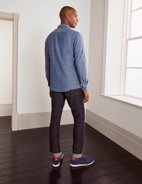Doublecloth Shirt - Chambray Blues Doublecloth Shirt - Chambray Blues