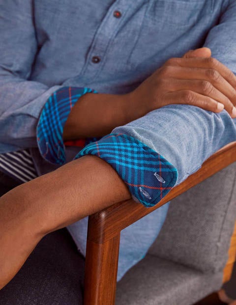 Doublecloth Shirt - Chambray Blues Doublecloth Shirt - Chambray Blues