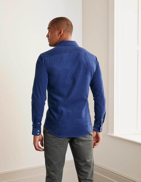 Cord Shirt - Cadet Blue Cord Shirt - Cadet Blue
