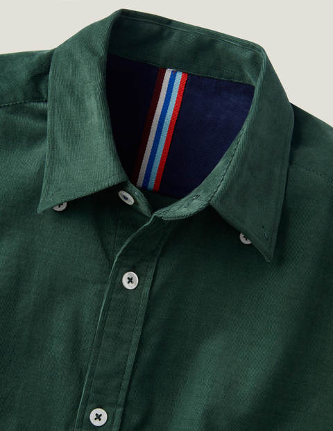 Cord Shirt - Washed Emerald Green Cord Shirt - Washed Emerald Green