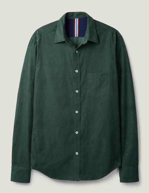 Cord Shirt - Washed Emerald Green Cord Shirt - Washed Emerald Green