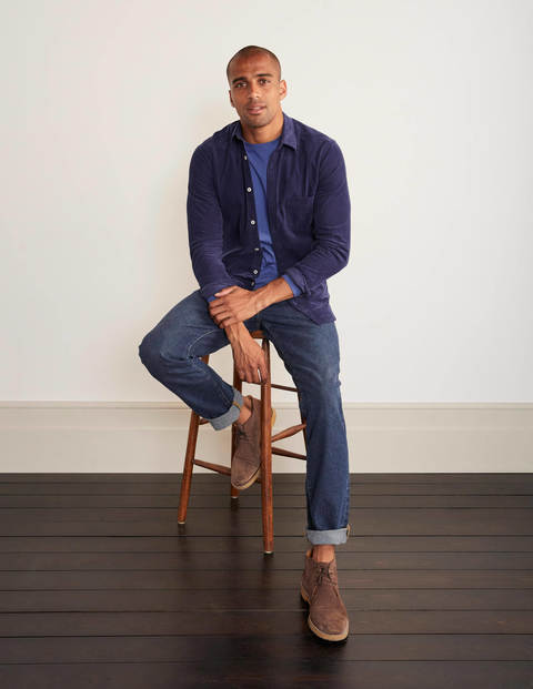 Cord Shirt - Light Navy Cord Shirt - Light Navy