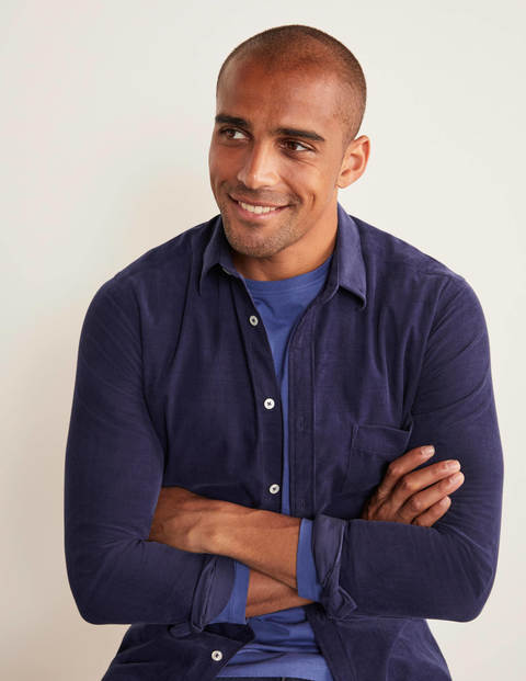 Cord Shirt - Light Navy Cord Shirt - Light Navy