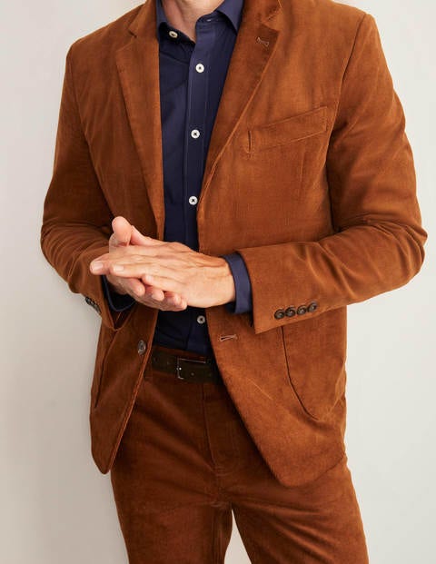 Belvedere Cord Blazer - Antler Brown Belvedere Cord Blazer - Antler Brown