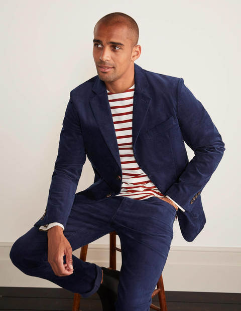 Belvedere Cord Blazer Light Navy Boden Eu