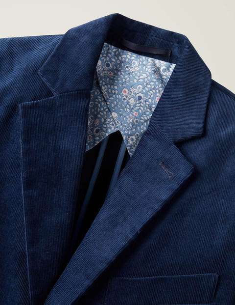 Blazer Belvedere en velours côtelé - Bleu marine clair Blazer Belvedere en velours côtelé - Bleu marine clair