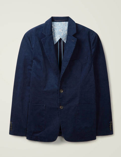 Blazer Belvedere en velours côtelé - Bleu marine clair Blazer Belvedere en velours côtelé - Bleu marine clair