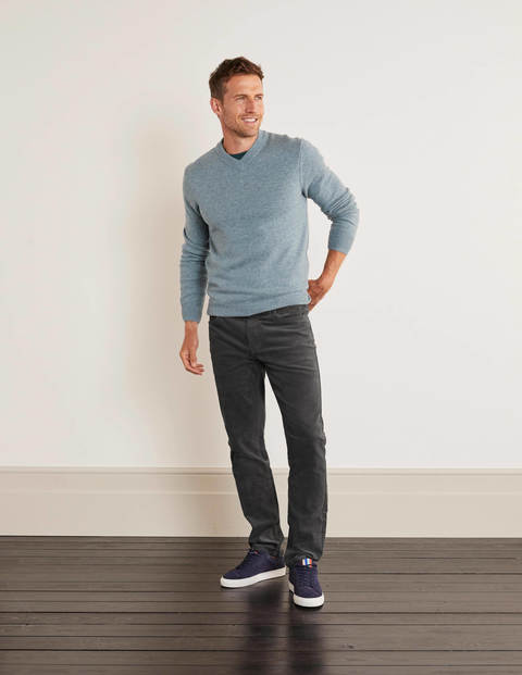 Pantalon Belvedere en velours côtelé - Gris londonien Pantalon Belvedere en velours côtelé - Gris londonien