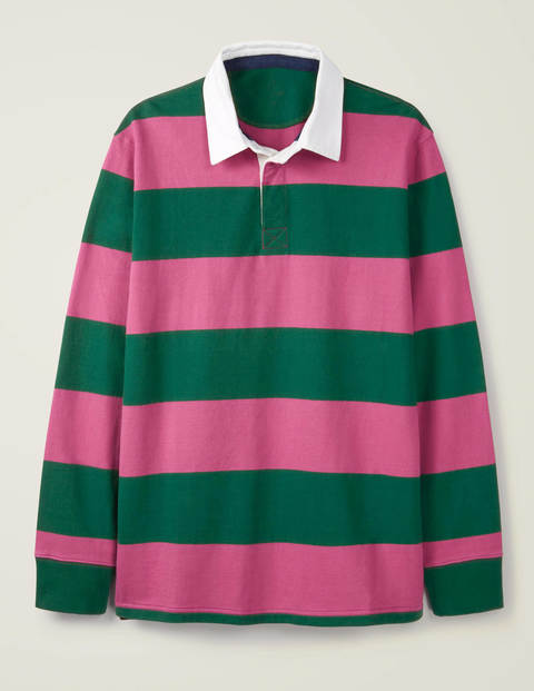 green rugby jumper