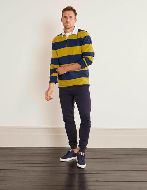 Rugby Shirt - School Navy/Hot Mustard Yellow Rugby Shirt - School Navy/Hot Mustard Yellow