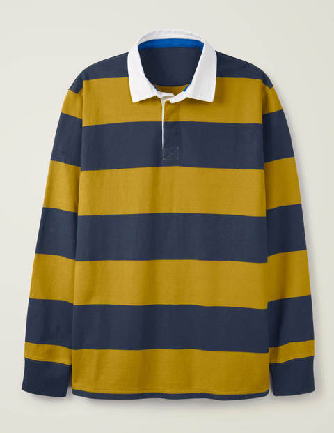 Rugby Shirt - School Navy/Hot Mustard Yellow Rugby Shirt - School Navy/Hot Mustard Yellow