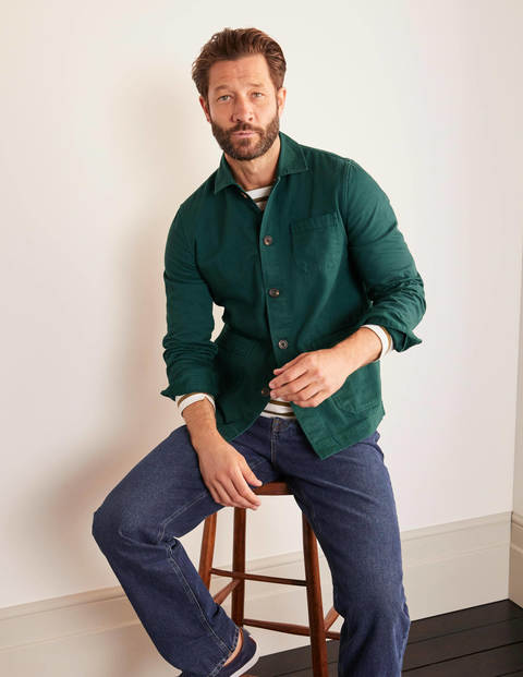 Kentmere Overshirt - Emerald Night Green Kentmere Overshirt - Emerald Night Green