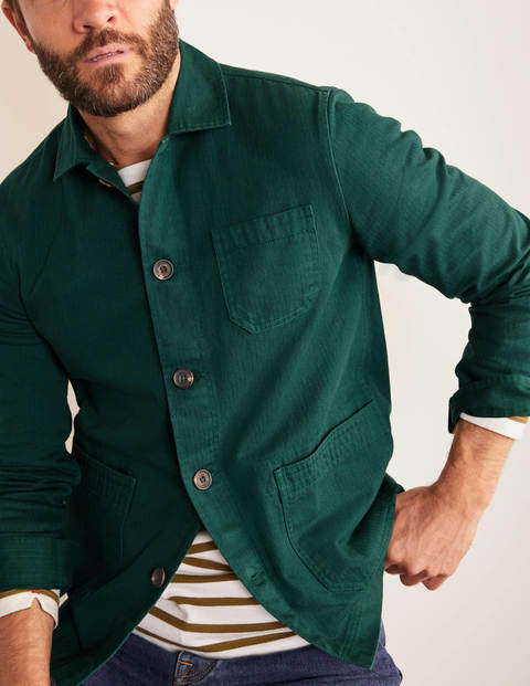 Kentmere Overshirt - Emerald Night Green Kentmere Overshirt - Emerald Night Green