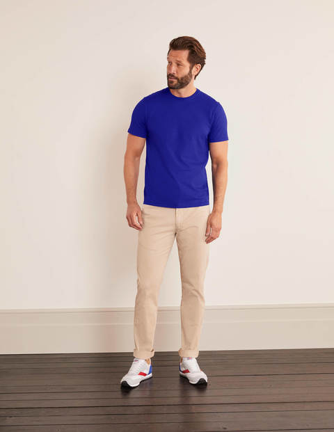 Washed T-shirt - Greek Blue Washed T-shirt - Greek Blue