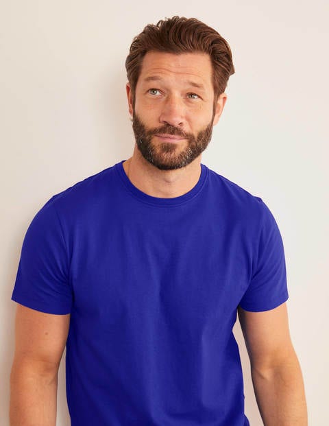 Washed T-shirt - Greek Blue Washed T-shirt - Greek Blue
