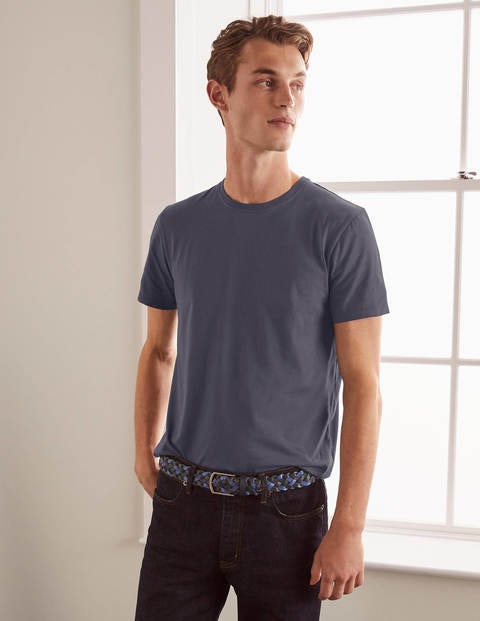 Vorgewaschenes T-Shirt - London Grau Vorgewaschenes T-Shirt - London Grau