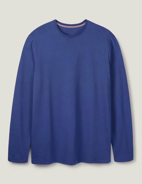 Long Sleeve Washed T-shirt - Cadet Blue Long Sleeve Washed T-shirt - Cadet Blue