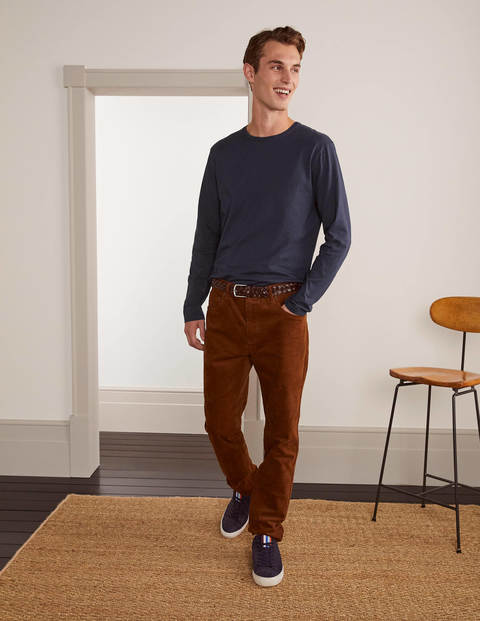 Long Sleeve Washed T-shirt - Classic Navy Long Sleeve Washed T-shirt - Classic Navy