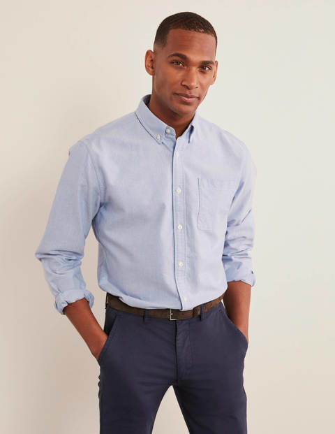 Oxford Shirt - Blue Oxford Shirt - Blue