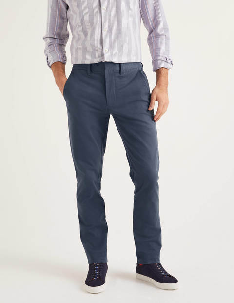 Original Slim Leg Chinos - Steel Blue Original Slim Leg Chinos - Steel Blue