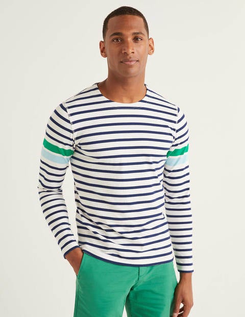 Chichester Matrosenpullover - Navy/Bunt, Gestreift Chichester Matrosenpullover - Navy/Bunt, Gestreift